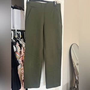 LOFT Dark Green Pants size XS